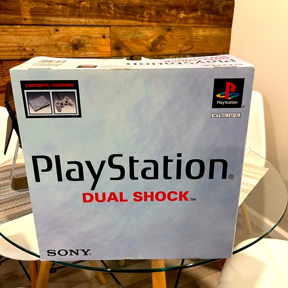 Original PlayStation in box with Test Drive 6 game. No controller included.